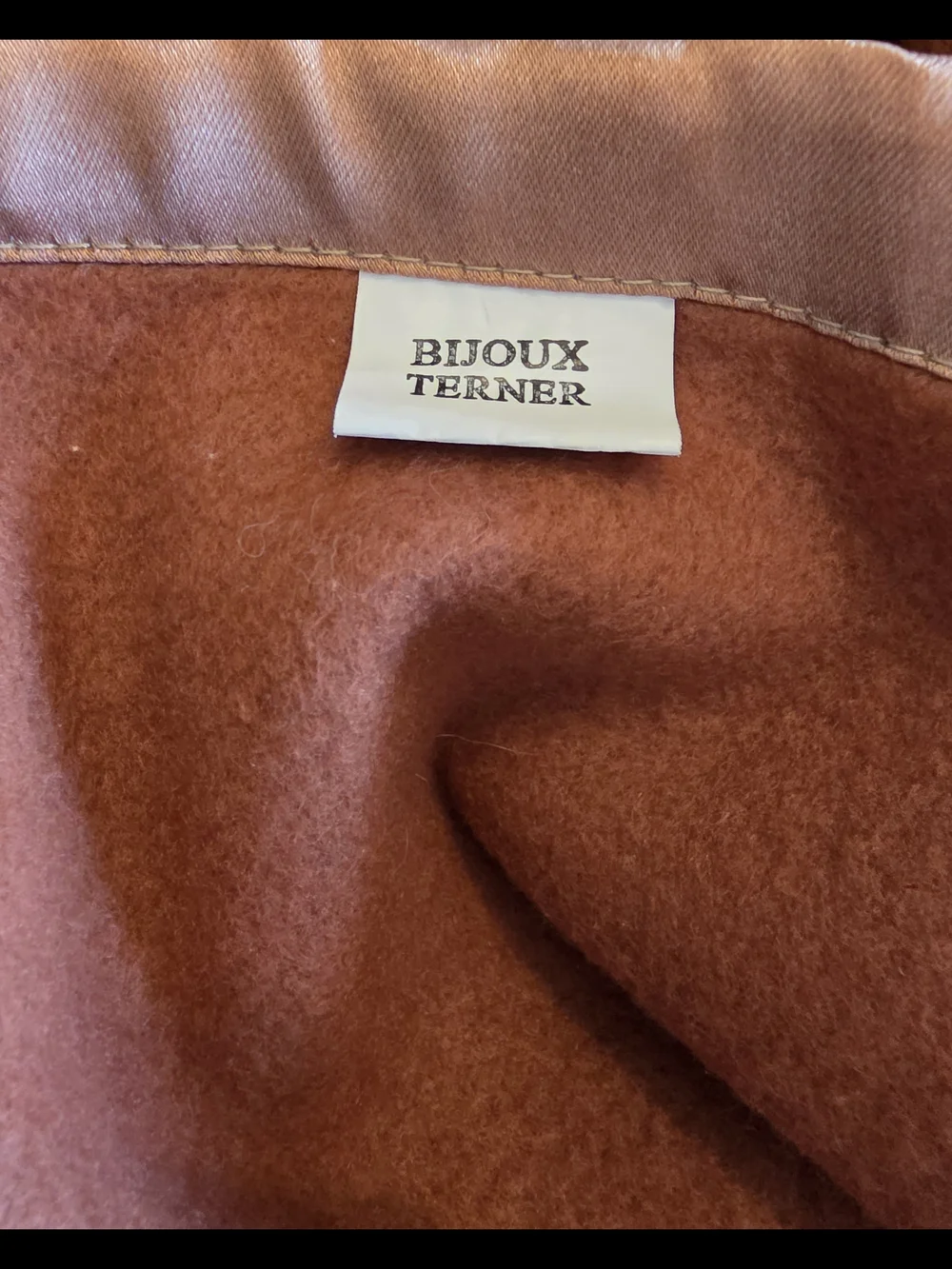 Bijoux Terner Rust Floral Satin Throw Pillowcase
